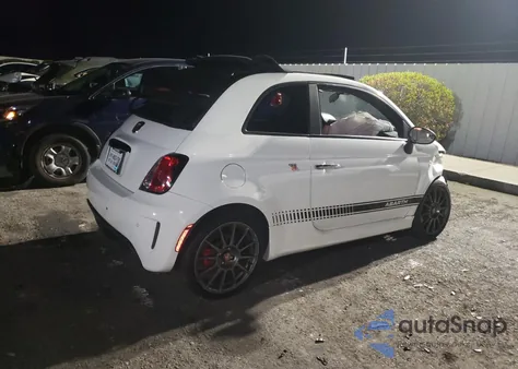 2015 Fiat 500 Abarth from USA, damaged, VIN 500727